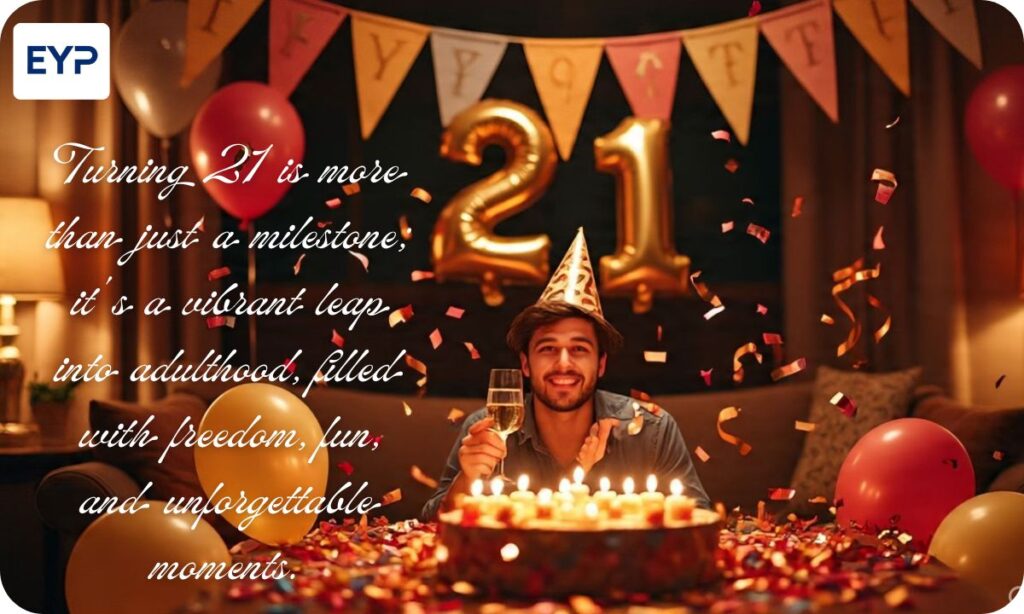 500+ Best 21st Birthday Captions And Quotes for Instagram 2025